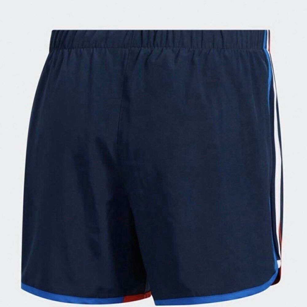 RARE Adidas Sz XL Marathon 20 Nation Running Shorts Red White Blue Aero Ready - Picture 4 of 16